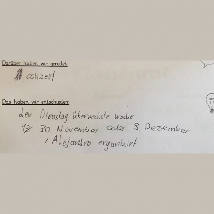 Nuestro consejo de clase (4ºB)